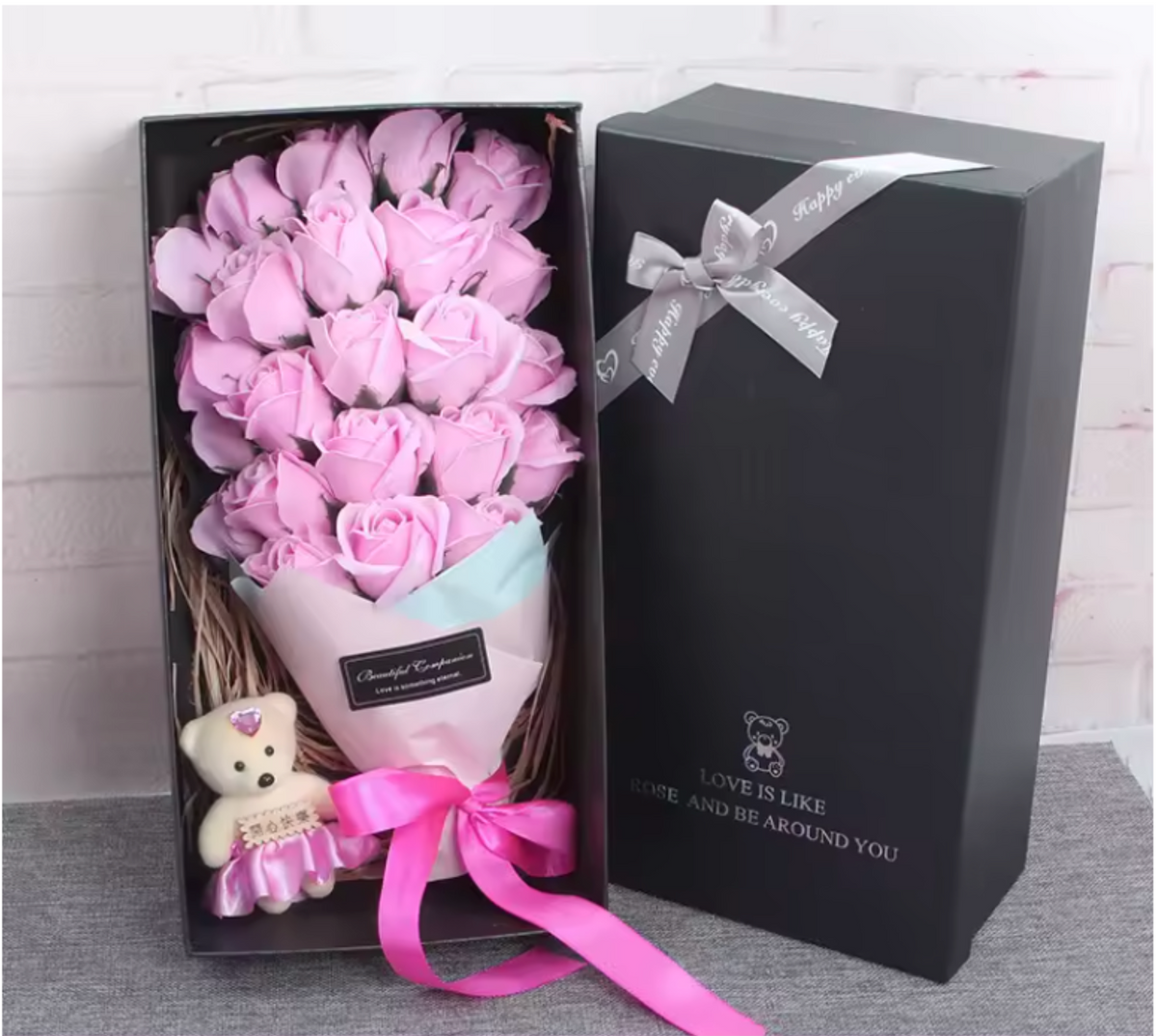 Veloura 23-Rose Soap Gift Box