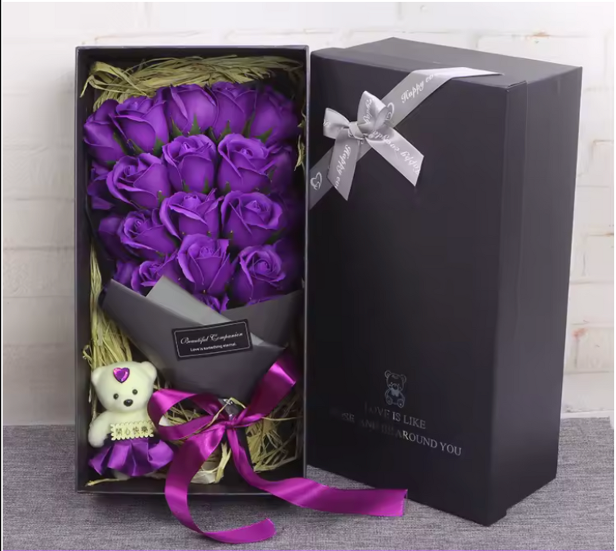 Veloura 23-Rose Soap Gift Box