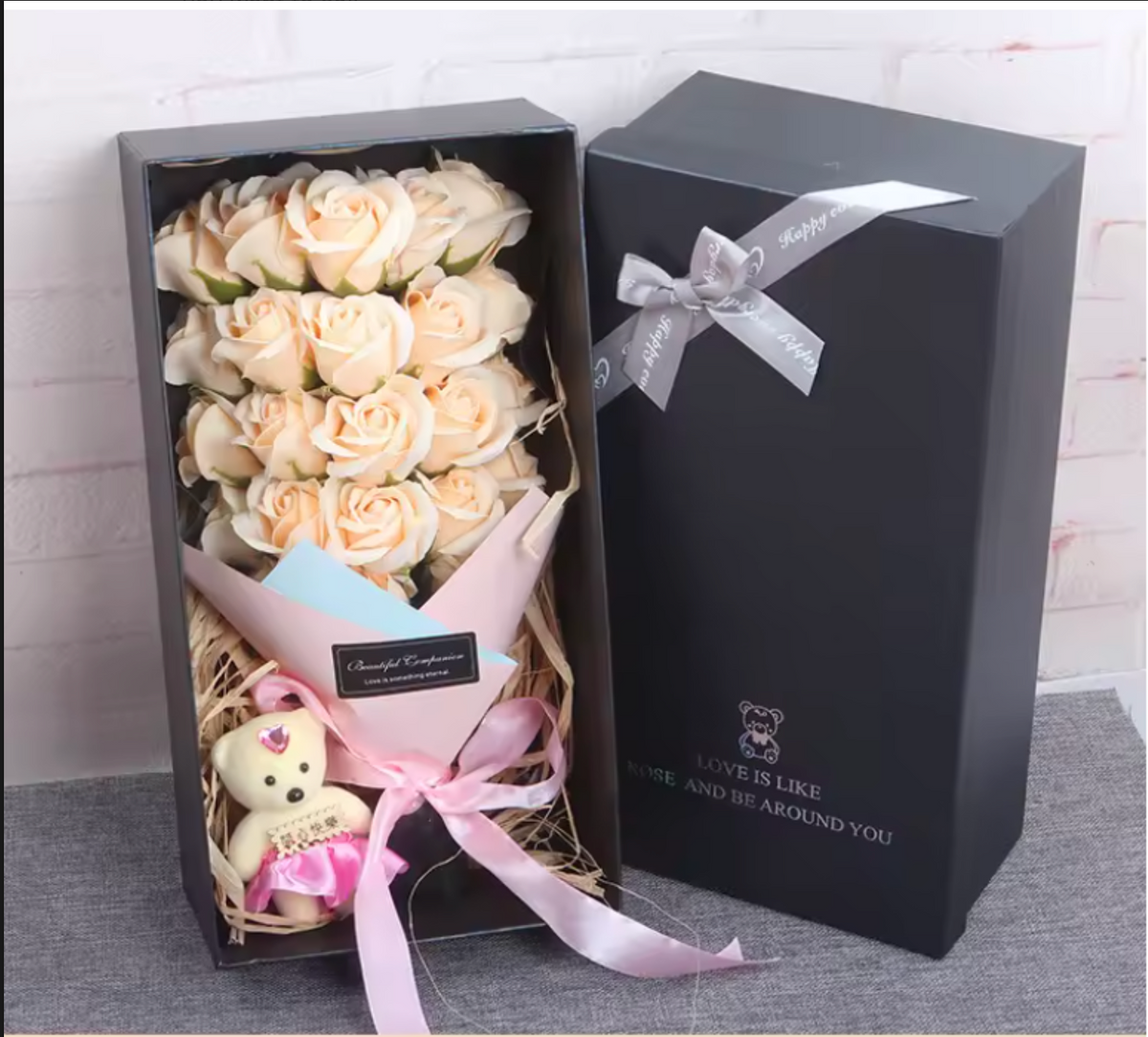 Veloura 23-Rose Soap Gift Box